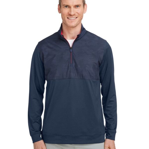 Men's Volition Camo Cover Quarter-Zip Pullover Thumbnail